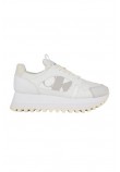 CALVIN KLEIN JEANS RUNNER LOW LACEUP MIX NBS ΠΑΟΥΤΣΙ ΓΥΝΑΙΚΕΙΟ BRIGHT WHITE