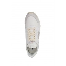 CALVIN KLEIN JEANS RUNNER LOW LACEUP MIX NBS ΠΑΟΥΤΣΙ ΓΥΝΑΙΚΕΙΟ BRIGHT WHITE