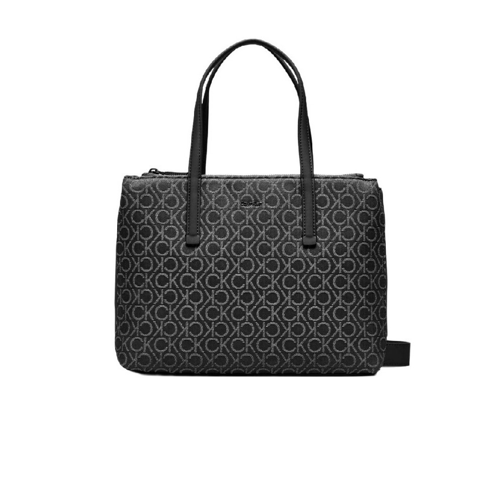 CALVIN KLEIN  MUST MEDIUM TOTE ΤΣΑΝΤΑ ΓΥΝΑΙΚΕΙΑ BLACK