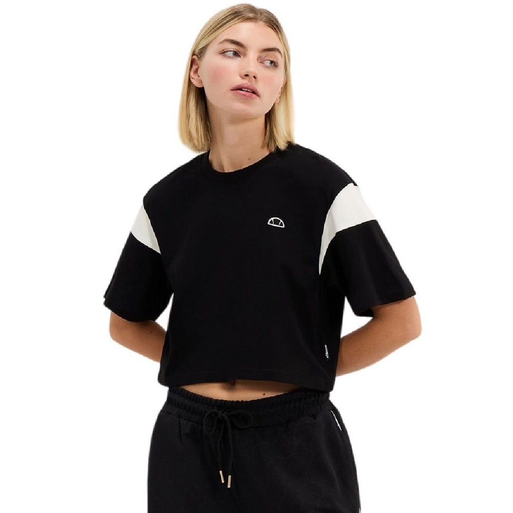 ELLESSE SARTORIA DERPY CROPPED T-SHIRT ΜΠΛΟΥΖΑ ΓΥΝΑΙΚΕΙΑ BLACK