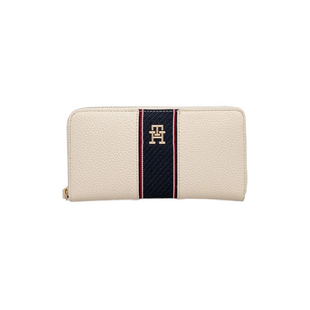 TOMMY HILFIGER LEGACY LARGE ZA ΠΟΡΤΟΦΟΛΙ ΓΥΝΑΙΚΕΙΟ BEIGE