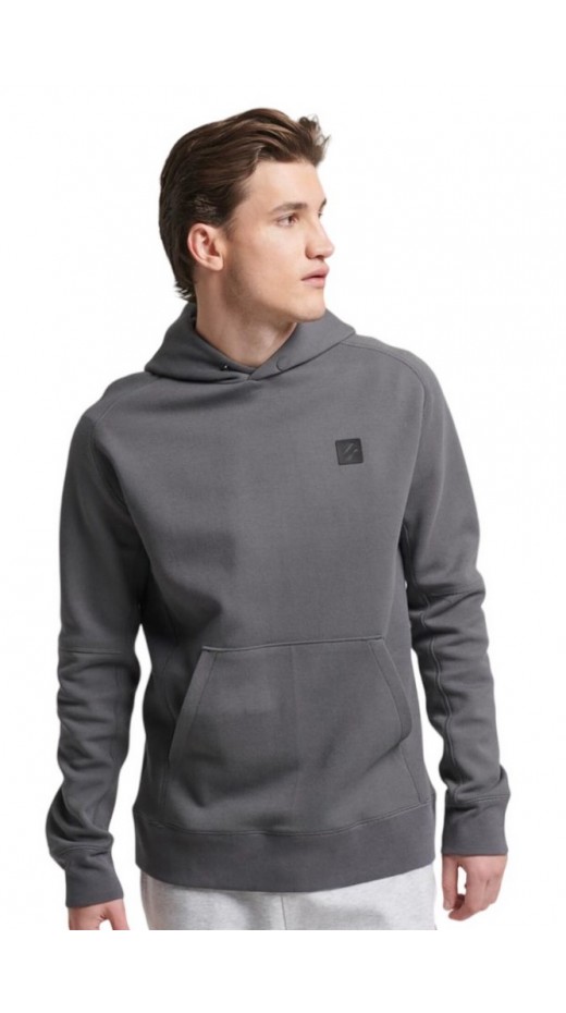 SUPERDRY D1 SDCD CODE TECH RELAXED HOOD ΦΟΥΤΕΡ ΑΝΔΡΙΚΟ GREY