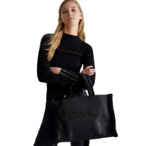 LIU JO MIN OF 2_TOTE L 2F4067E0021 ΤΣΑΝΤΑ ΓΥΝΑΙΚΕΙΑ BLACK