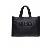 LIU JO MIN OF 2_TOTE L 2F4067E0021 ΤΣΑΝΤΑ ΓΥΝΑΙΚΕΙΑ BLACK