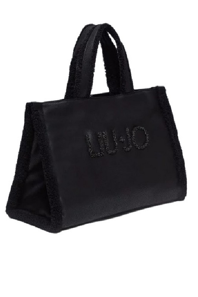 LIU JO MIN OF 2_TOTE L 2F4067E0021 ΤΣΑΝΤΑ ΓΥΝΑΙΚΕΙΑ BLACK