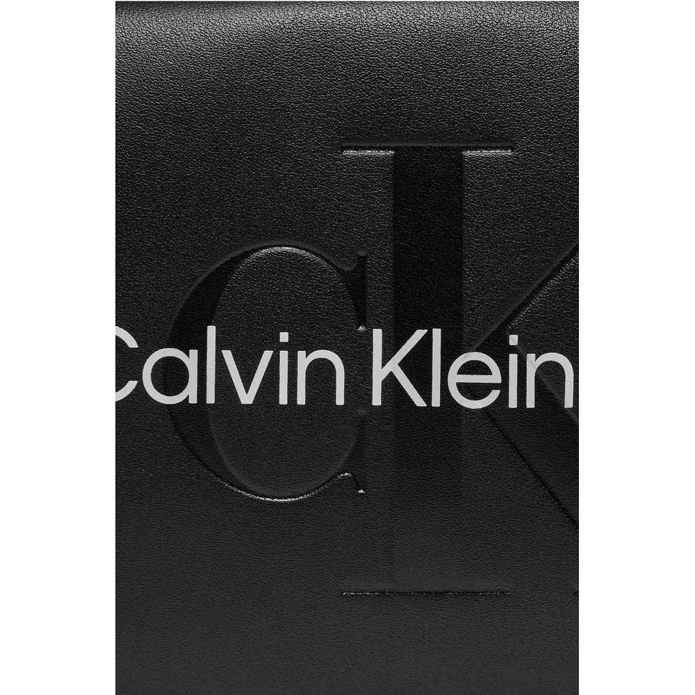 CALVIN KLEIN JEANS SCULPTED CAMERA BAG18 MONO ΤΣΑΝΤΑ ΓΥΝΑΙΚΕΙΑ BLACK