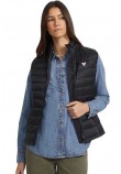 GUESS JEANS PUFFER VEST ΓΙΛΕΚΟ ΜΠΟΥΦΑΝ ΓΥΝΑΙΚΕΙΟ BLACK