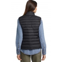 GUESS JEANS PUFFER VEST ΓΙΛΕΚΟ ΜΠΟΥΦΑΝ ΓΥΝΑΙΚΕΙΟ BLACK