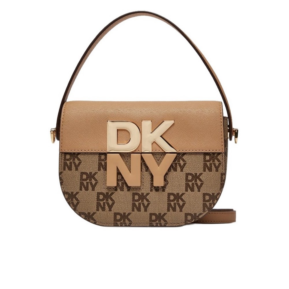 DKNY ECHO CROSS BODY HANDBAG ΤΣΑΝΤΑ ΓΥΝΑΙΚΕΙΑ BEIGE