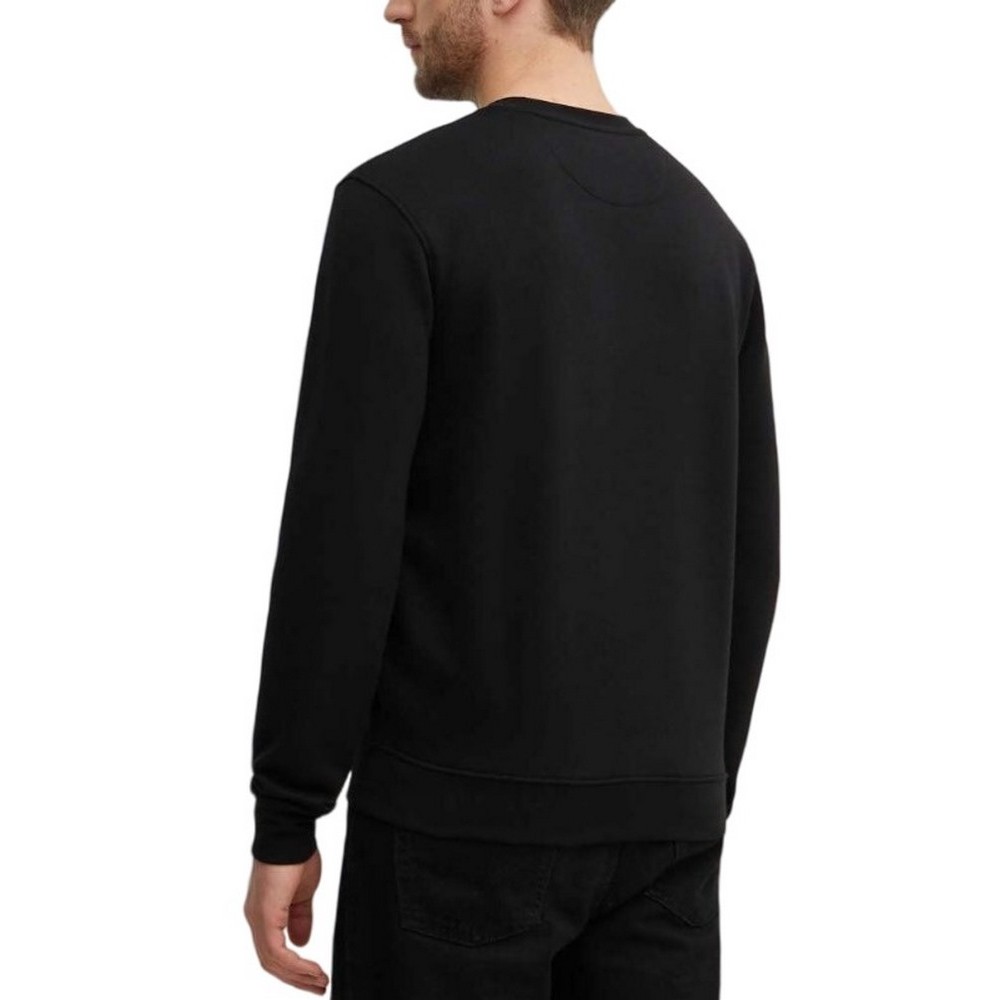 GUESS BEAU CN SWEATSHIRT ΦΟΥΤΕΡ ΜΠΛΟΥΖΑ ΑΝΔΡΙΚΗ BLACK