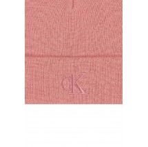 CALVIN KLEIN JEANS MONOGRAM EMBRO BEANIE ΣΚΟΥΦΟΣ ΓΥΝΑΙΚΕΙΟΣ PINK