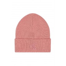 CALVIN KLEIN JEANS MONOGRAM EMBRO BEANIE ΣΚΟΥΦΟΣ ΓΥΝΑΙΚΕΙΟΣ PINK