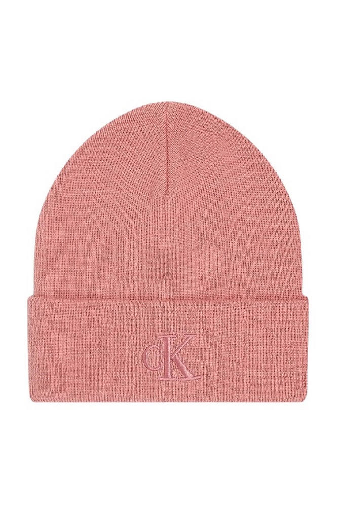 CALVIN KLEIN JEANS MONOGRAM EMBRO BEANIE ΣΚΟΥΦΟΣ ΓΥΝΑΙΚΕΙΟΣ PINK