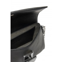 CALVIN KLEIN PLAQUE SM CROSSBODY ΤΣΑΝΤΑ ΓΥΝΑΙΚΕΙΑ BLACK