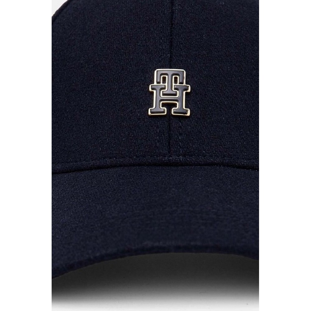 TOMMY HILFIGER MONOGRAM WINTER CAP ΚΑΠΕΛΟ ΓΥΝΑΙΚΕΙΟ NAVY