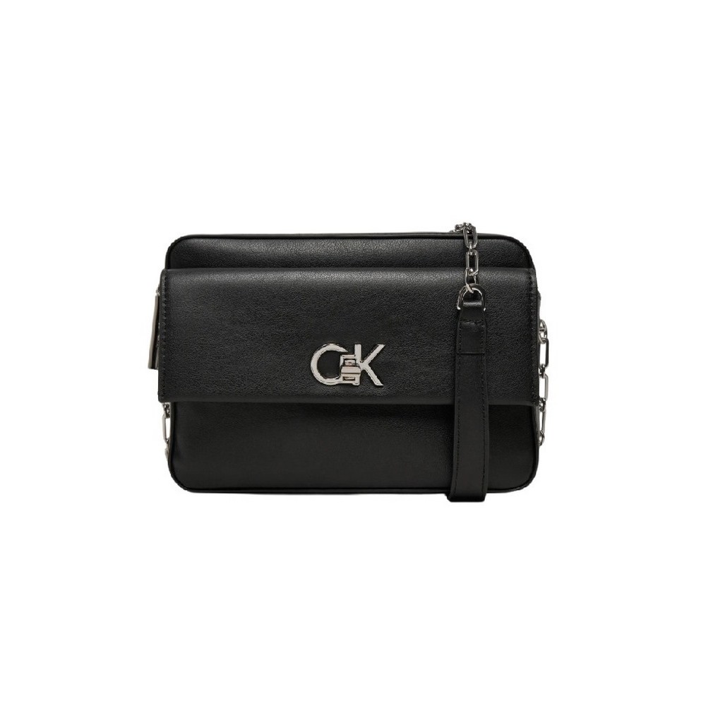 CALVIN KLEIN CAMERA BAG ΤΣΑΝΤΑ ΓΥΝΑΙΚΕΙΑ BLACK