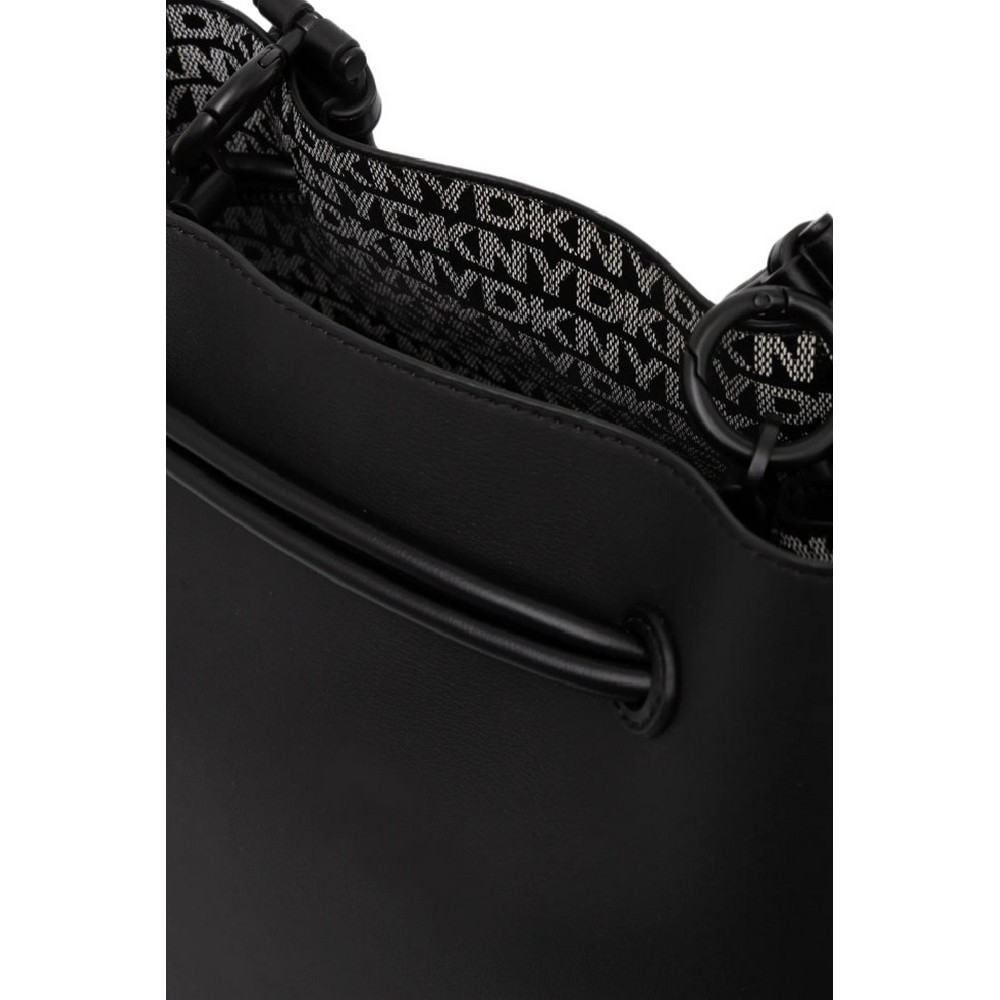 DKNY TEIGAN BUCKET HANDBAG R44JZI31 ΤΣΑΝΤΑ ΓΥΝΑΙΚΕΙΑ BLACK