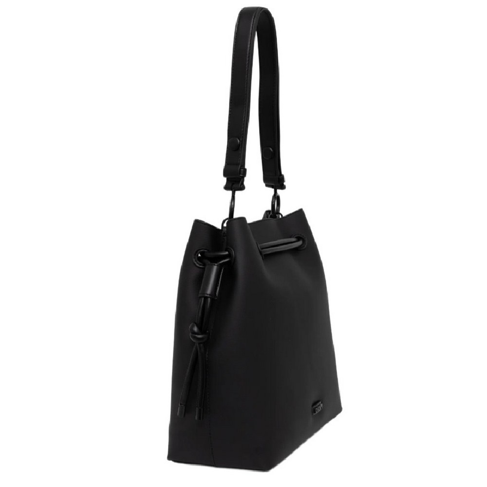 DKNY TEIGAN BUCKET HANDBAG R44JZI31 ΤΣΑΝΤΑ ΓΥΝΑΙΚΕΙΑ BLACK