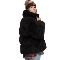 UGG EMMALYN FLUFF PUFFER JACKET 1158698 ΜΠΟΥΦΑΝ ΓΥΝΑΙΚΕΙΟ BLACK