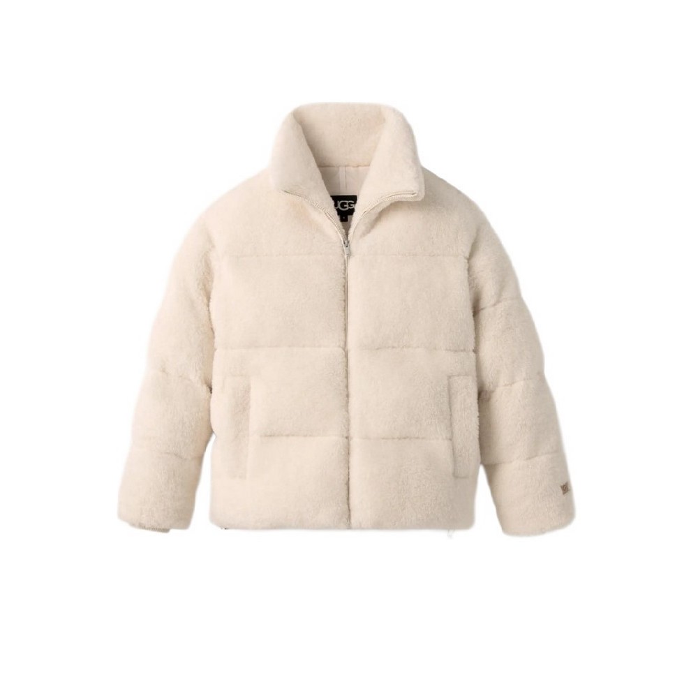 UGG EMMALYN FLUFF PUFFER JACKET 1158698 ΜΠΟΥΦΑΝ ΓΥΝΑΙΚΕΙΟ OFF WHITE