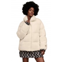 UGG EMMALYN FLUFF PUFFER JACKET 1158698 ΜΠΟΥΦΑΝ ΓΥΝΑΙΚΕΙΟ OFF WHITE