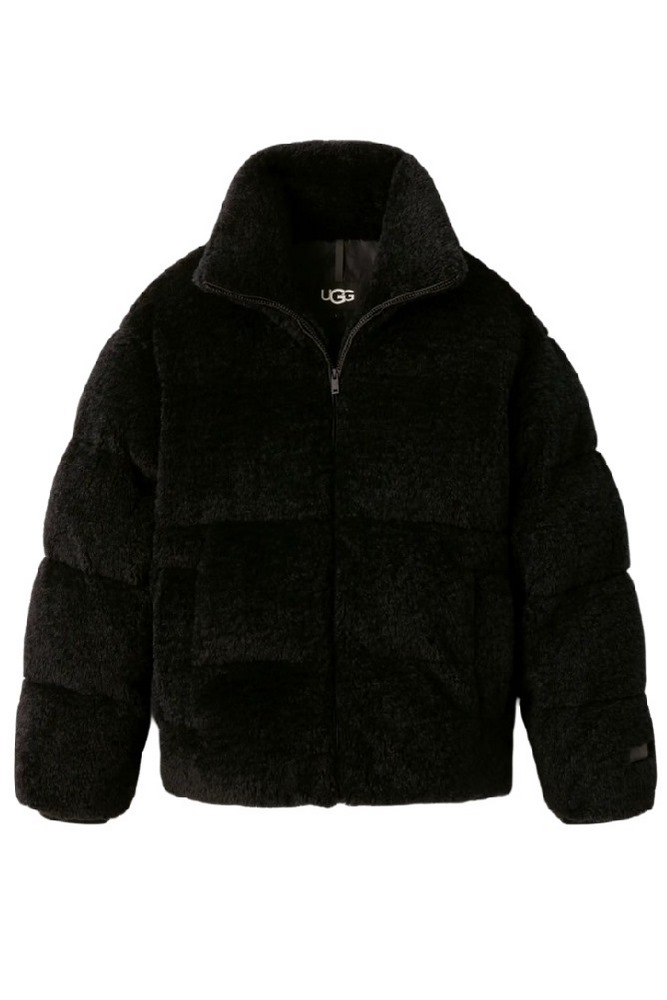 UGG EMMALYN FLUFF PUFFER JACKET 1158698 ΜΠΟΥΦΑΝ ΓΥΝΑΙΚΕΙΟ BLACK