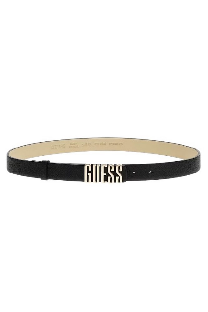 GUESS MERIDIAN NOT ADJ PANT BELT H35 ΖΩΝΗ ΓΥΝΑΙΚΕΙΑ BLACK