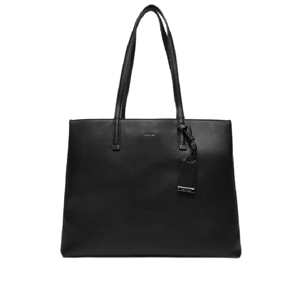 CALVIN KLEIN MUST MEDIUM SHOPPER ΤΣΑΝΤΑ ΓΥΝΑΙΚΕΙΑ BLACK