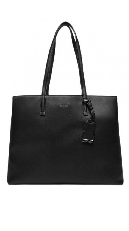 CALVIN KLEIN MUST MEDIUM SHOPPER ΤΣΑΝΤΑ ΓΥΝΑΙΚΕΙΑ BLACK