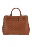 GUESS MAJKA GIRLFRIEND SATCHEL ΤΣΑΝΤΑ ΓΥΝΑΙΚΕΙΑ COGNAC