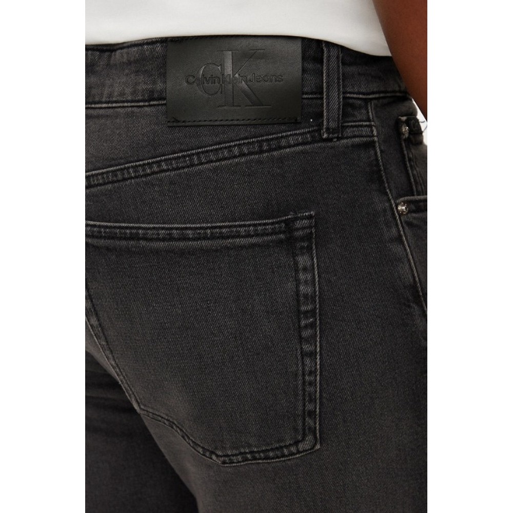 CALVIN KLEIN JEANS SLIM TAPER ΠΑΝΤΕΛΟΝΙ ΑΝΔΡΙΚΟ BLACK DENIM