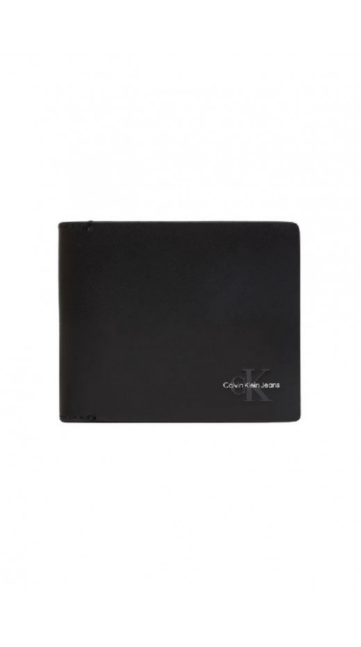 CALVIN KLEIN JEANS MONOGRAM SOFT BIFOLD ΠΟΡΤΟΦΟΛΙ ΑΝΔΡΙΚΟ BLACK