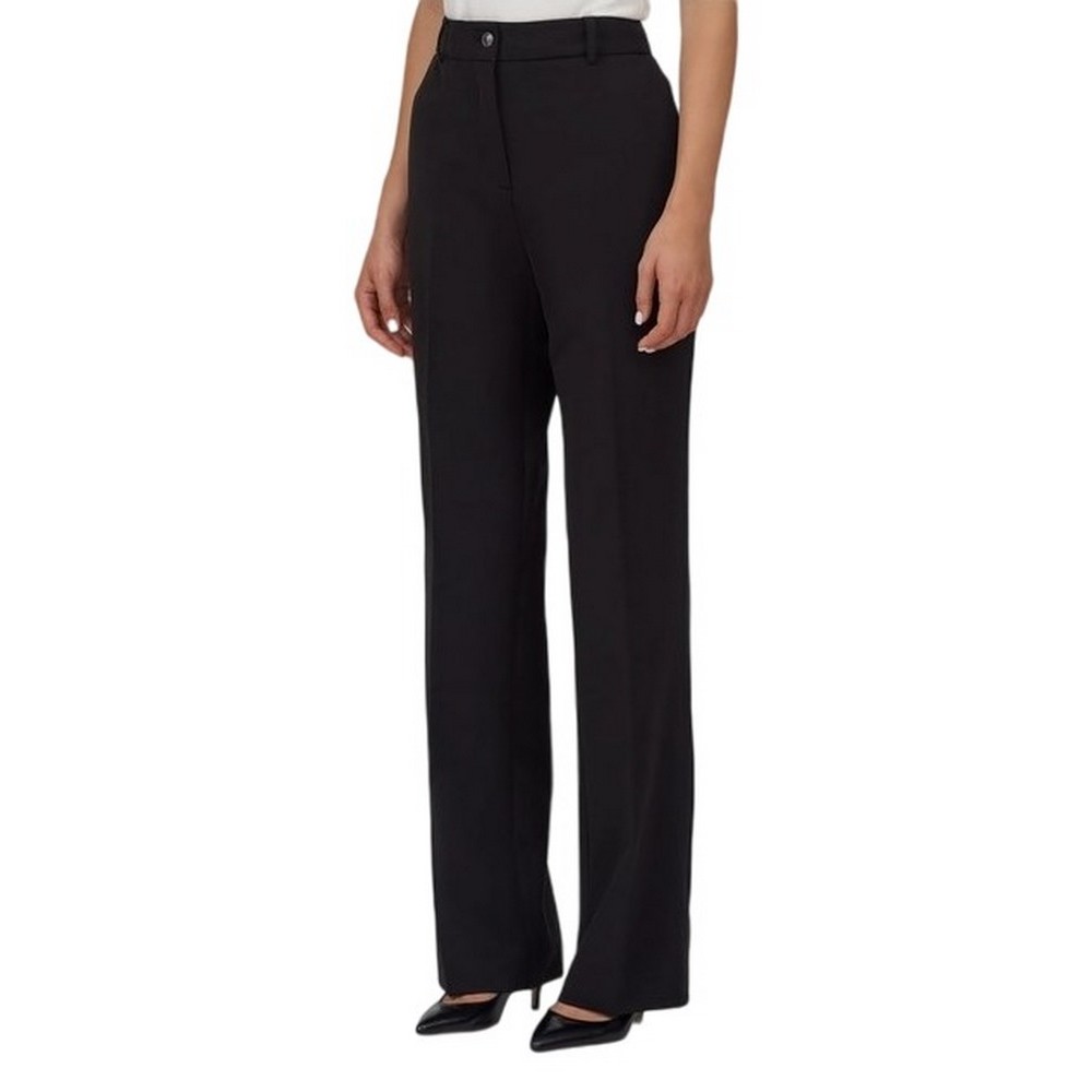 GUESS NEW CARLA CREPE PANT ΠΑΝΤΕΛΟΝΙ ΓΥΝΑΙΚΕΙΟ BLACK