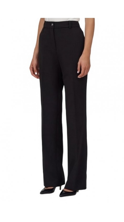 GUESS NEW CARLA CREPE PANT ΠΑΝΤΕΛΟΝΙ ΓΥΝΑΙΚΕΙΟ BLACK