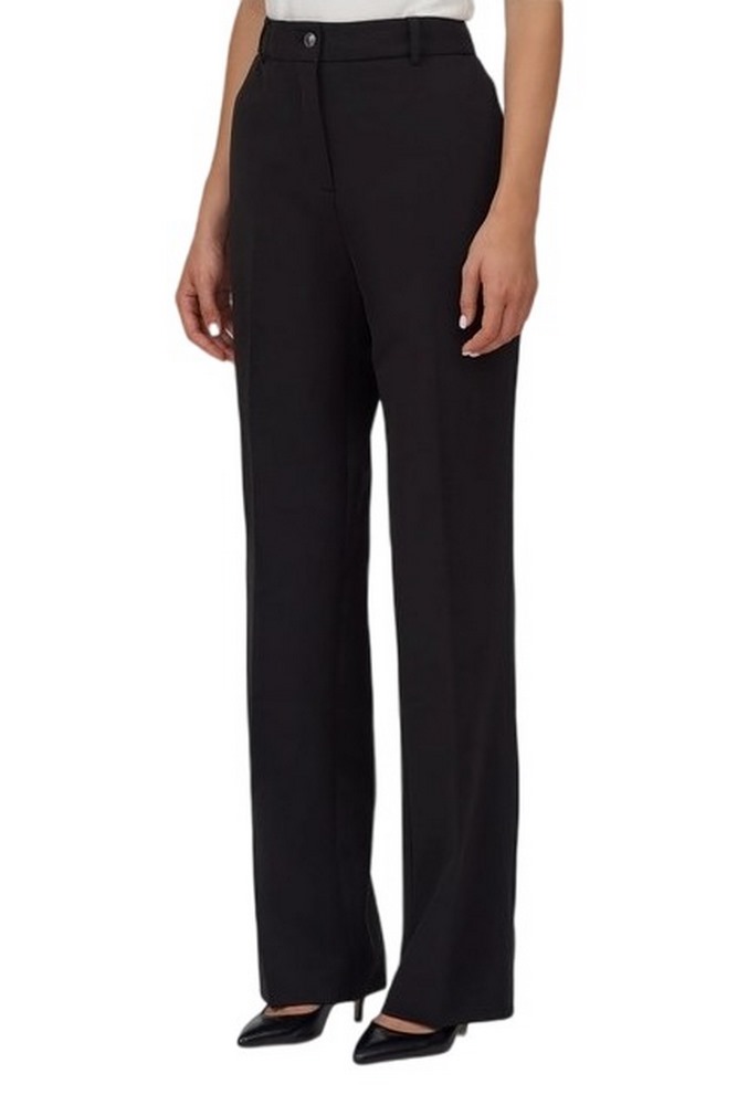 GUESS NEW CARLA CREPE PANT ΠΑΝΤΕΛΟΝΙ ΓΥΝΑΙΚΕΙΟ BLACK