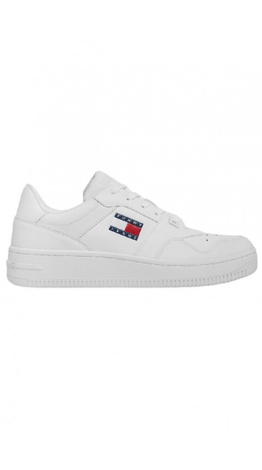 TOMMY JEANS RETRO BASKET ESS ΠΑΠΟΥΤΣΙ ΑΝΔΡΙΚΟ WHITE