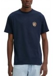 TOMMY JEANS REG RWB CREST FLAG TEE T-SHIRT ΜΠΛΟΥΖΑ ΑΝΔΡΙΚΗ NAVY