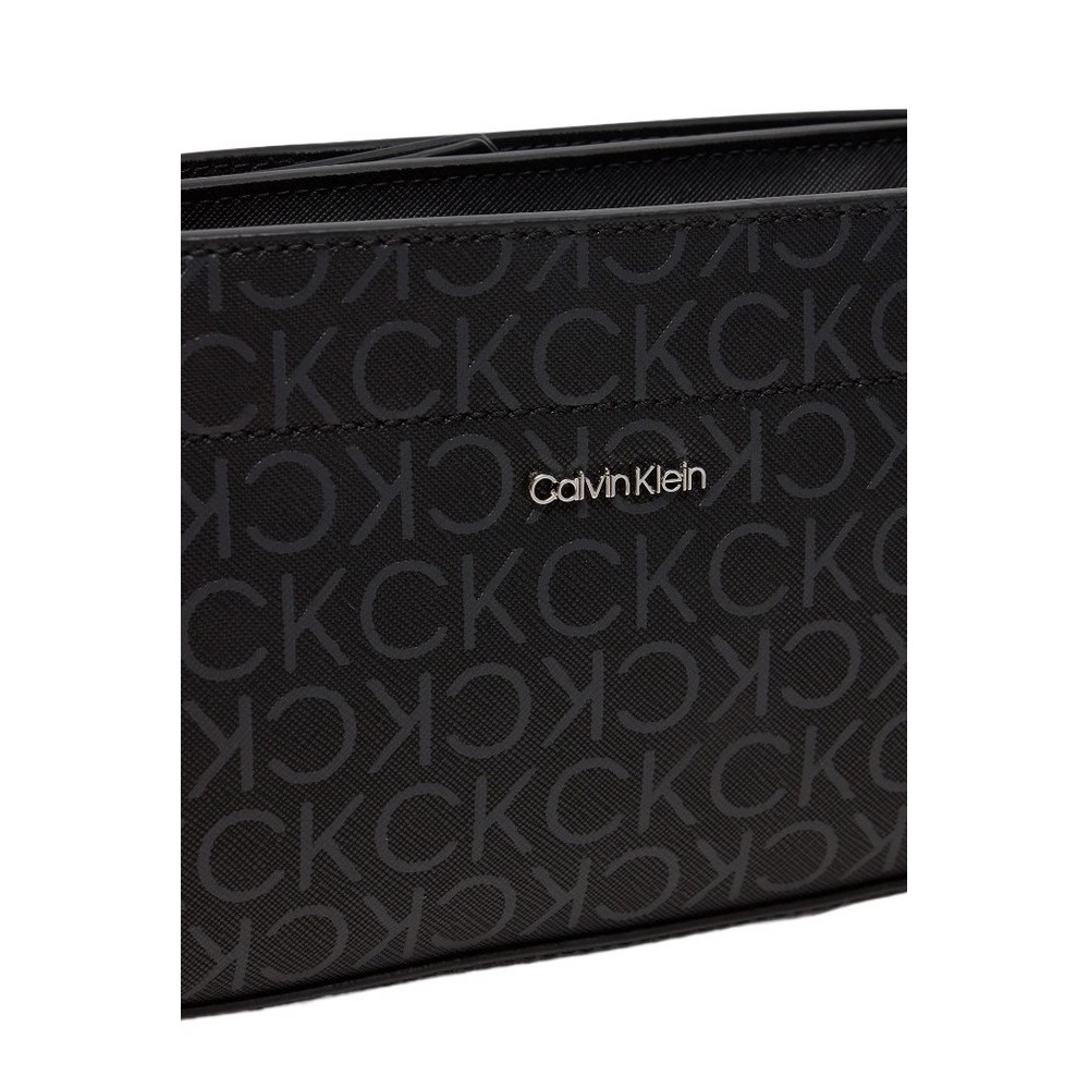 CALVIN KLEIN JEANS BUSINESS SHOULDER BAG MONO ΤΣΑΝΤΑ ΓΥΝΑΙΚΕΙΑ BLACK