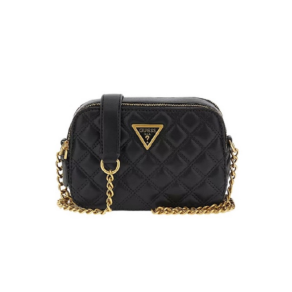 GUESS IULLY CAMERA BAG ΤΣΑΝΤΑ ΓΥΝΑΙΚΕΙΑ BLACK