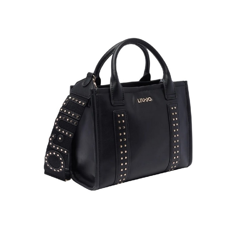 LIU JO RIDHI S TOTE AF4192E0002 ΤΣΑΝΤΑ ΓΥΝΑΙΚΕΙΑ BLACK