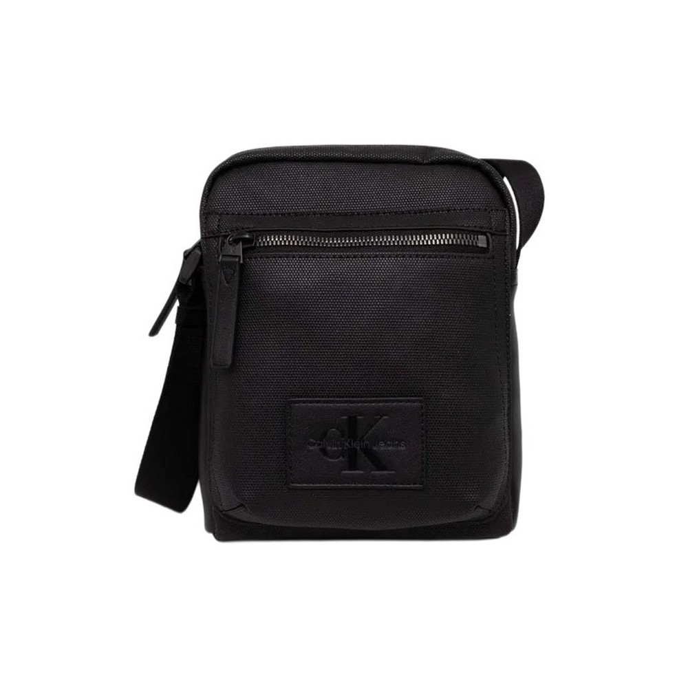 CALVIN KLEIN JEANS COATED REPORTER18 PU ΤΣΑΝΤΑ ΑΝΔΡΙΚΗ BLACK