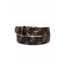 GUESS VIKKY ADJUSTABLE PANT BELT ΖΩΝΗ ΓΥΝΑΙΚΕΙΑ BROWN