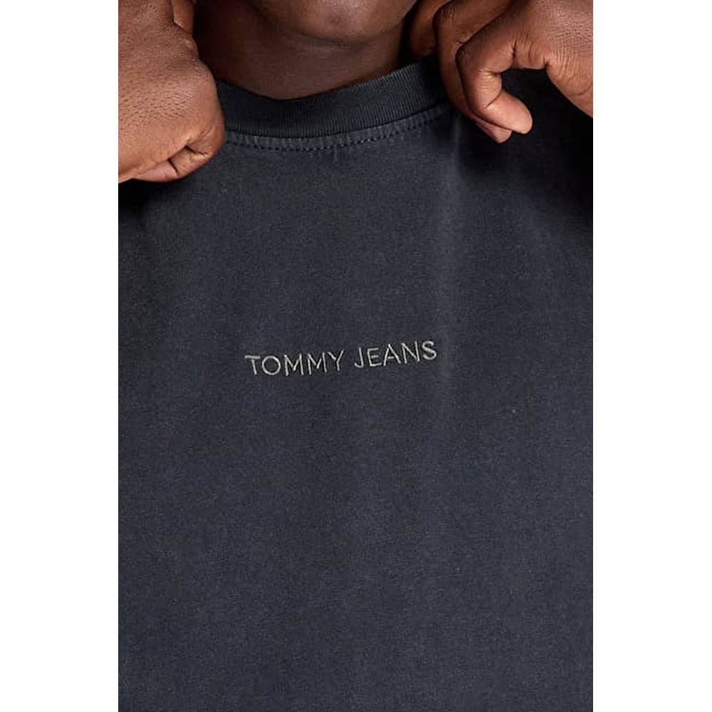 TOMMY JEANS REG GD S CLASSIC TEE T-SHIRT ΜΠΛΟΥΖΑ ΝΑΔΡΙΚΗ BLACK