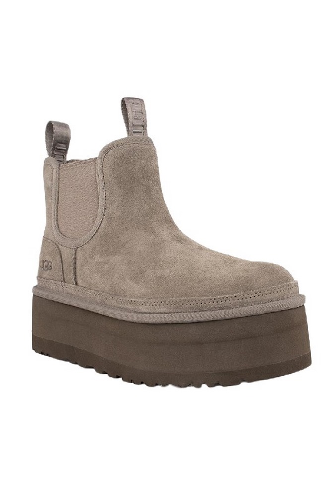 UGG NEUMEL PLATFORM CHELSEA 1134526 ΜΠΟΤΑ ΓΥΝΑΙΚΕΙΑ GREY