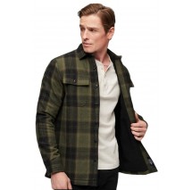 D3 OVIN WOOL MILLER OVERSHIRT ΠΟΥΚΑΜΙΣΟ ΑΝΔΡΙΚΟ OLIVE