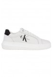 CALVIN KLEIN JEANS CHUNKY CUPSOLE MONOLOGO ΠΑΠΟΥΤΣΙ ΑΝΔΡΙΚΟ WHITE/BLACK