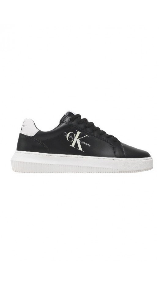 CALVIN KLEIN JEANS CHUNKY CUPSOLE MONOLOGO ΠΑΠΟΥΤΣΙ ΑΝΔΡΙΚΟ BLACK/WHITE