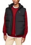 TOMMY JEANS ESSENTIAL DOWN VEST EXT ΓΙΛΕΚΟ ΜΠΟΥΦΑΝ ΑΝΔΡΙΚΟ BLACK