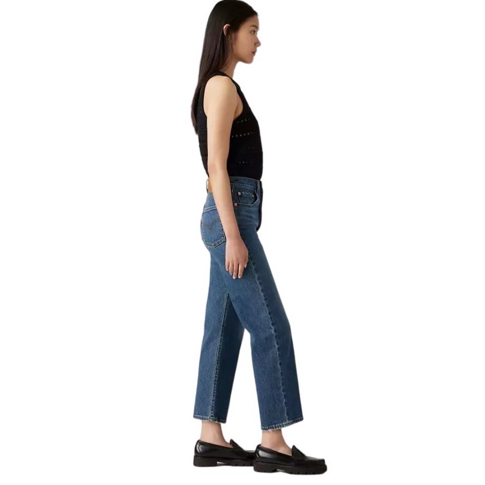 LEVI'S RIBCAGE STRAIGHT ANKLE726930218 ΠΑΝΤΕΛΟΝΙ ΓΥΝΑΙΚΕΙΟ BLUΕ DENIM