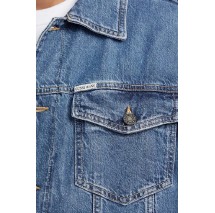 GUESS JEANS MENS OVERSIZE TRU ΤΖΙΝ ΜΠΟΥΦΑΝ ΑΝΔΡΙΚΟ BLUΕ DENIM